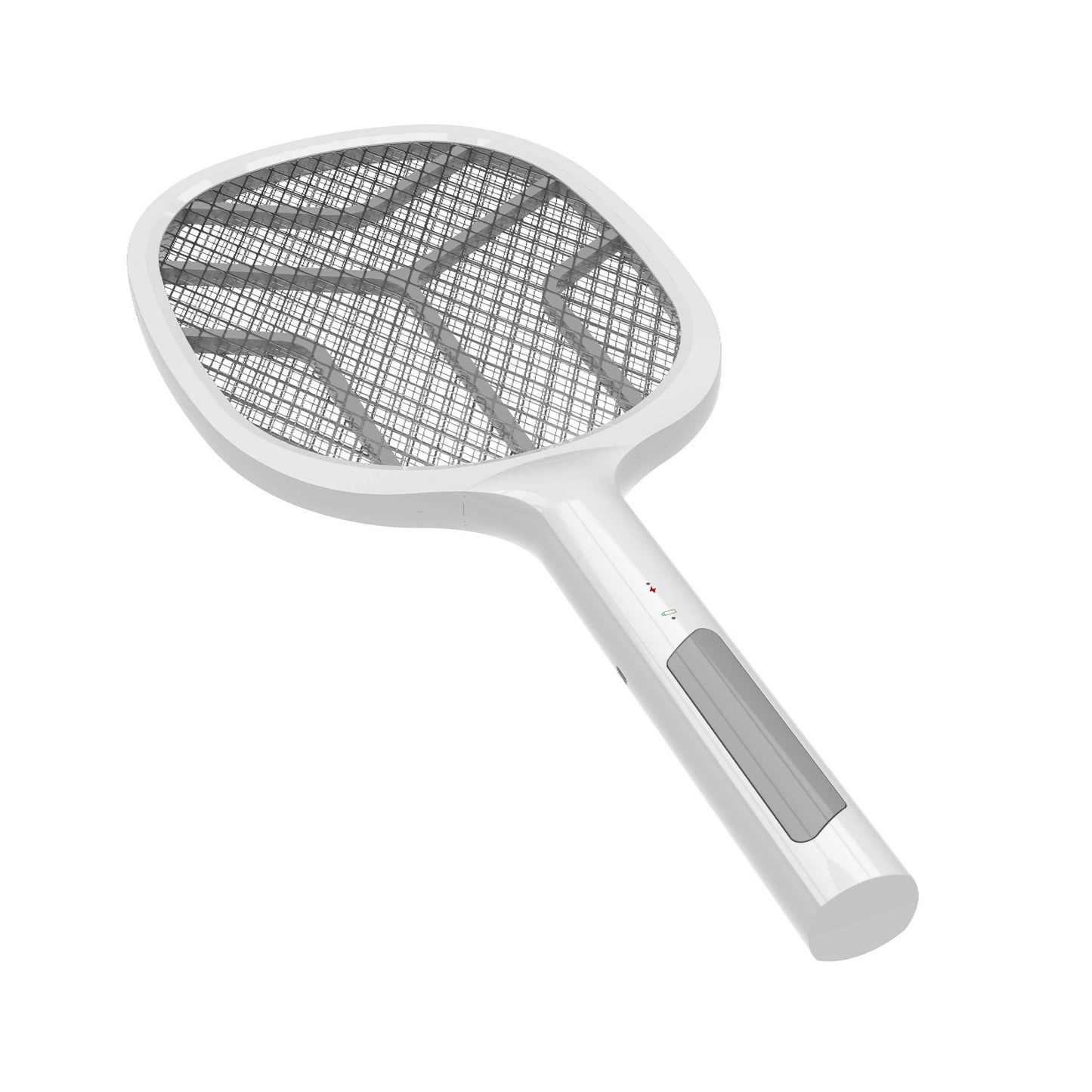Katchmos Autokill Electric Fly Killer Racquet, 1200Mah High Voltage LED Lighted Handheld Mosquito Swatter with 3 Layer Safety Mesh, USB Charging Portable Bug Zapper Racket for Indoor Outdoor Use
