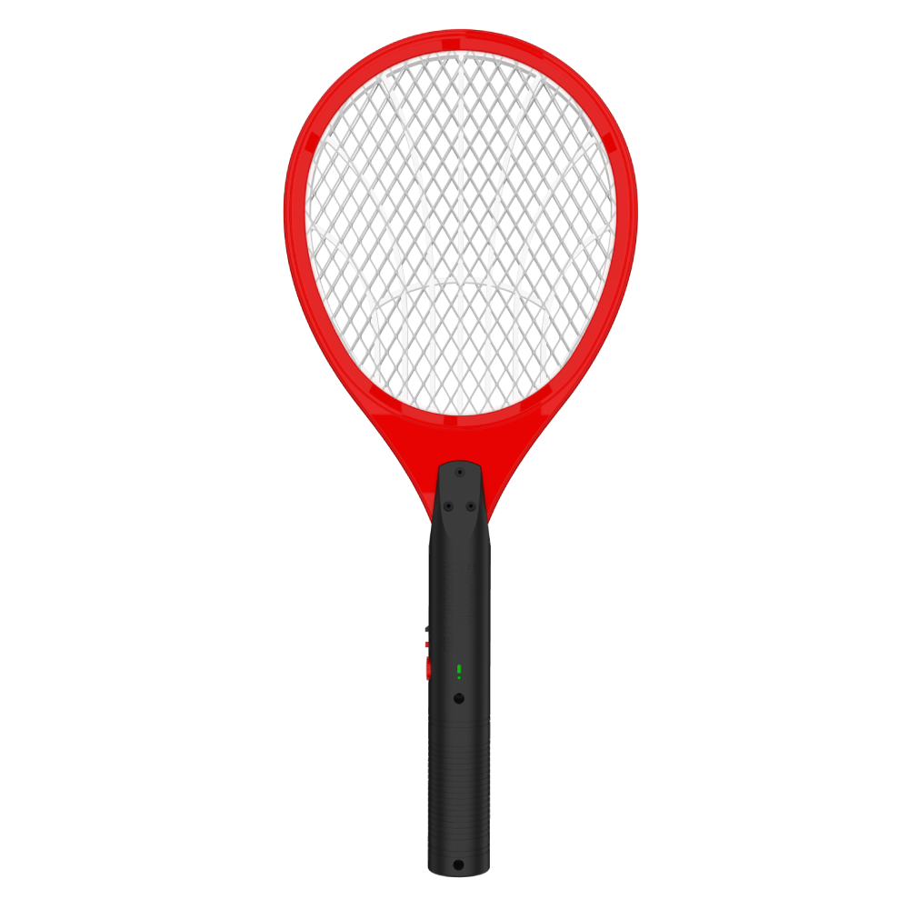 Bat Racket Man Atom Electric Rechargeable 400-MAh Mosquito Racquet Bat Racket for Ins ...